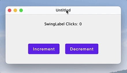 IntegrationWithSwing